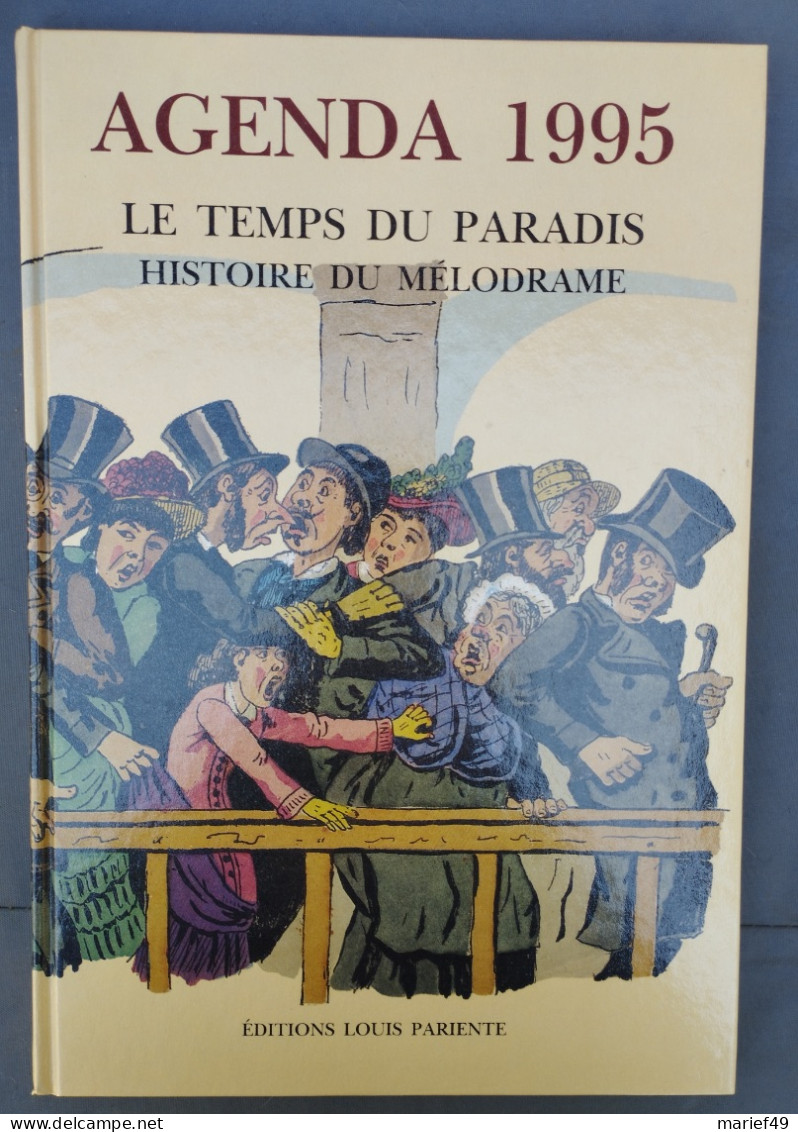 AGENDA 1995 LE TEMPS DU PARADIS, LOUIS PARIENTE, NEUF, SUPERBE - Autres & Non Classés