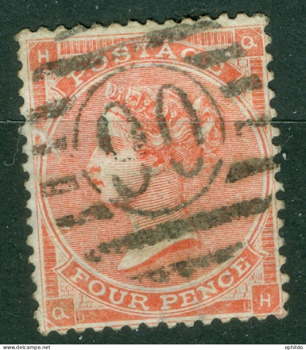Grande Bretagne    25  Planche 4  Ob   Second Choix   Voir Scan Et Description   - Used Stamps