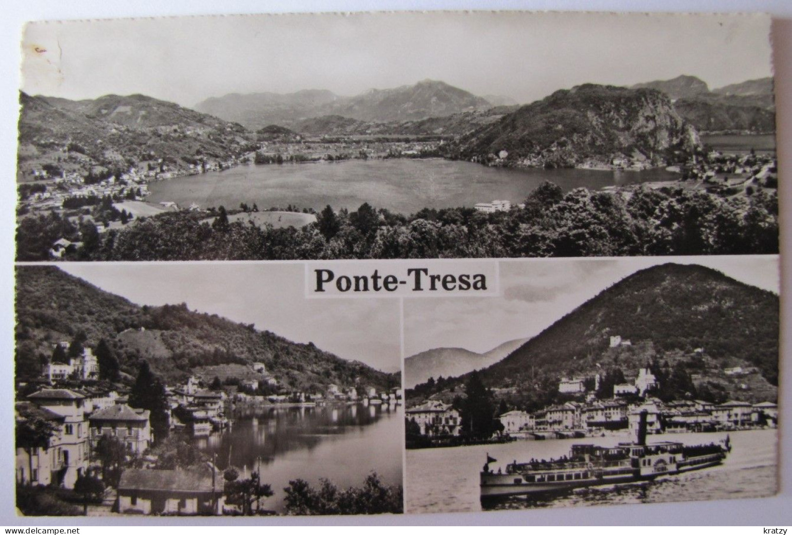 SUISSE - TESSIN - PONTE-TRESA - Vues - 1949 - Ponte Tresa