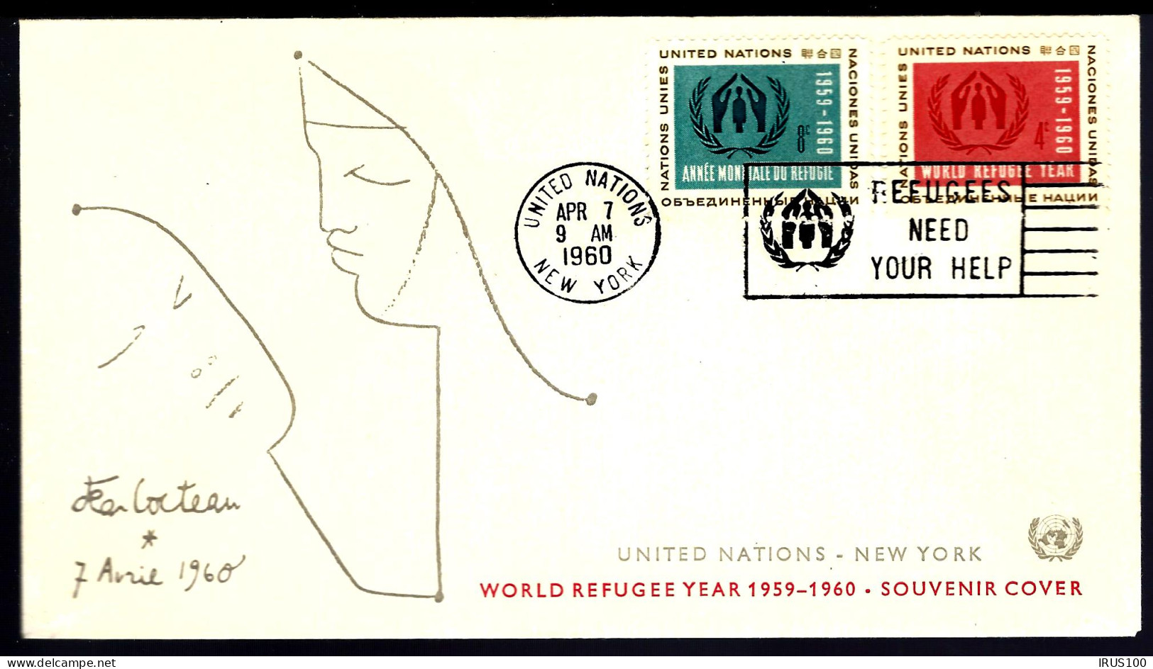 NATIONS UNIES - RÉFUGIÉS - 1960 -  - Réfugiés