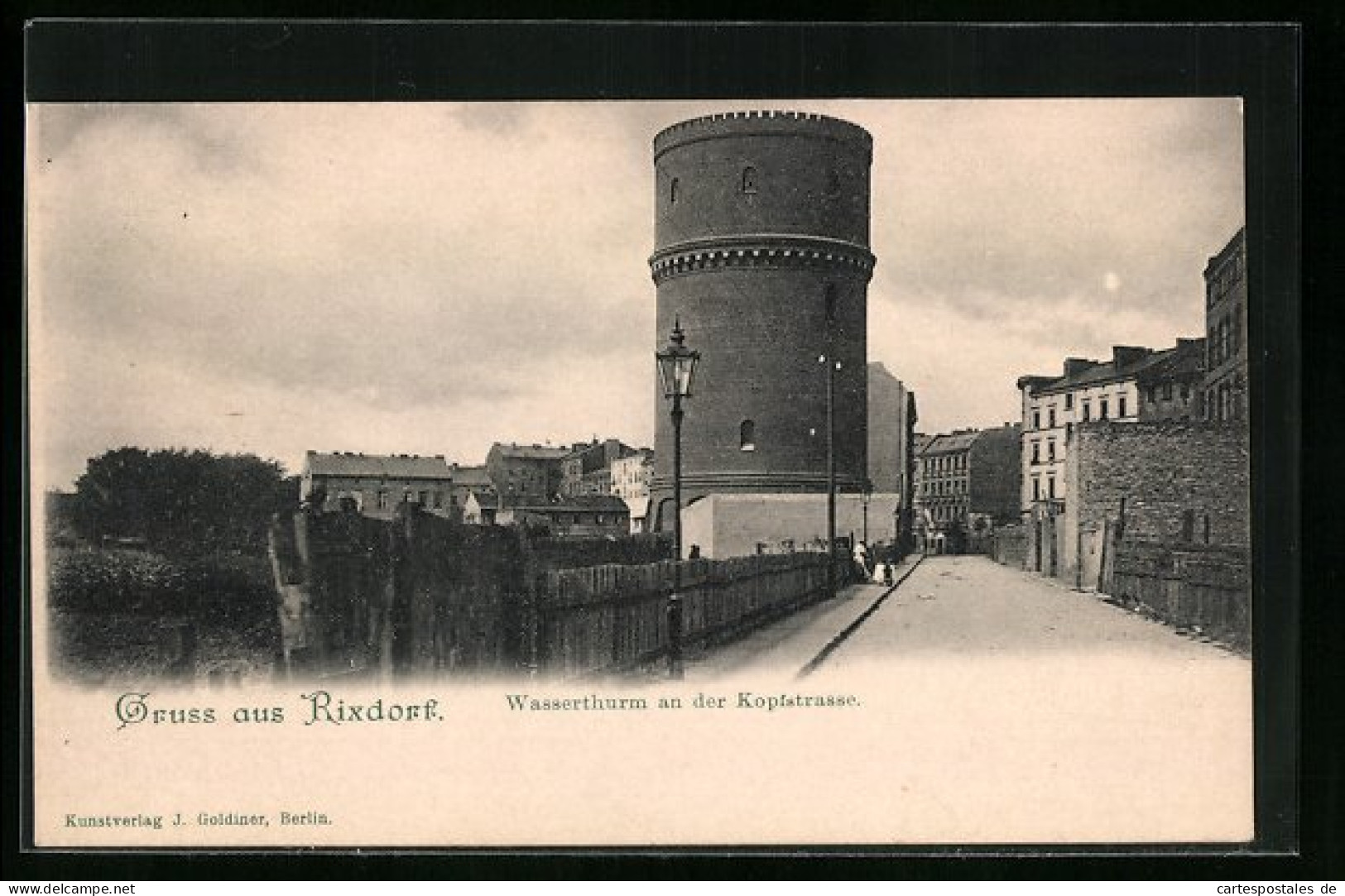 AK Rixdorf, Wasserturm An Der Kopfstrasse  - Neukoelln