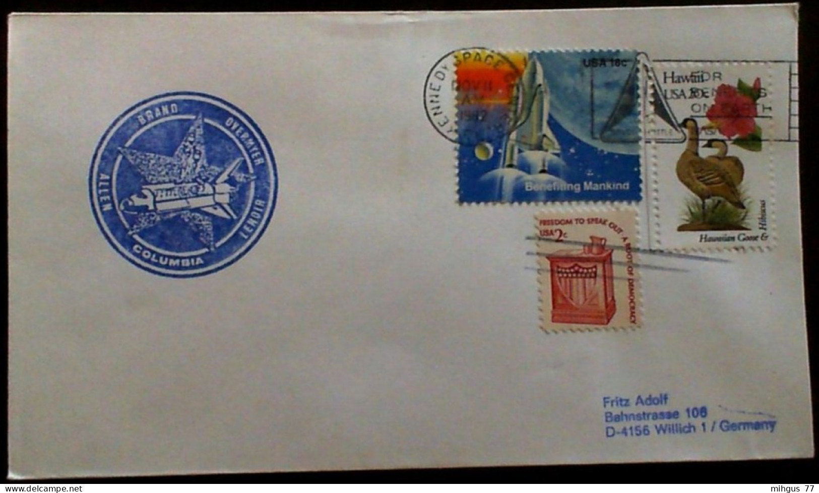 USA 1982 STS-5  Kennedy Space Centre - United States