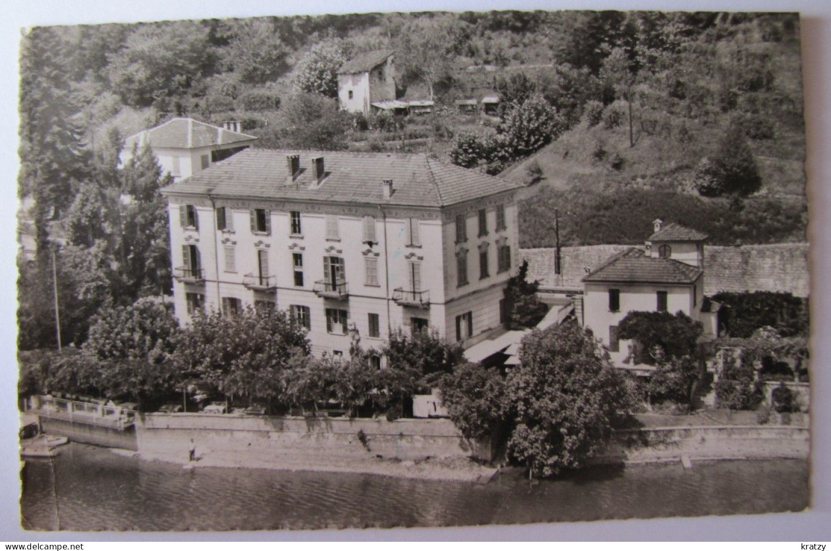 SUISSE - TESSIN - PONTE-TRESA - Hôtel Bellevue - 1953 - Ponte Tresa