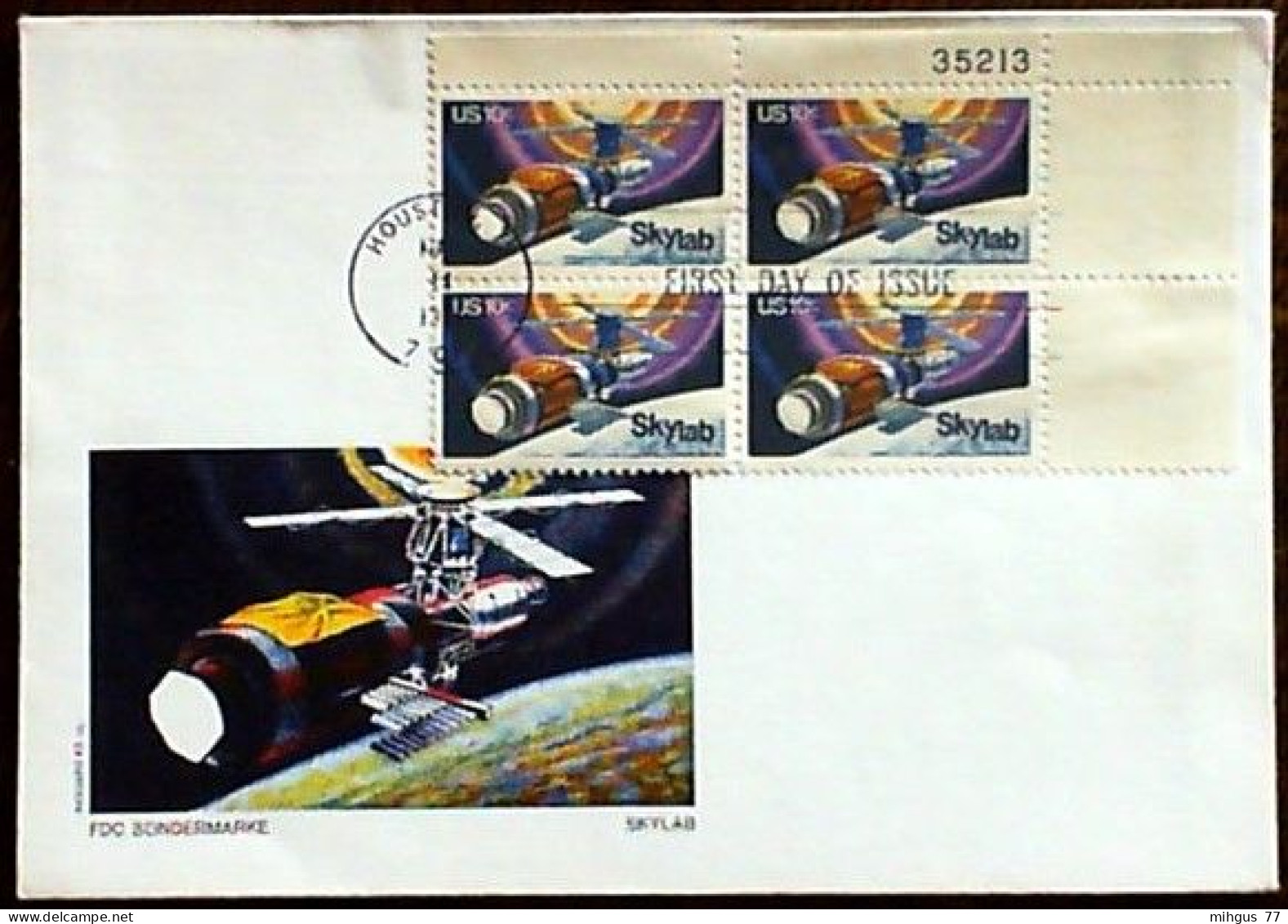 USA 1974 SKYLAB FDC - Estados Unidos