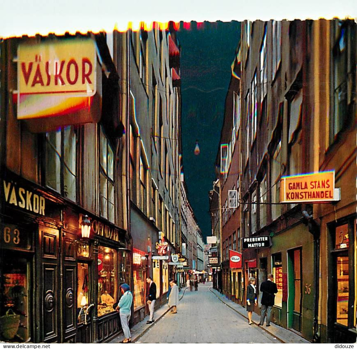 Suède - Sverige - Stockholm - Gamla Sta'n, Vasterlânggatan - The Old Town - Magasins - Boutiques - CPM - Voir Scans Rect - Schweden