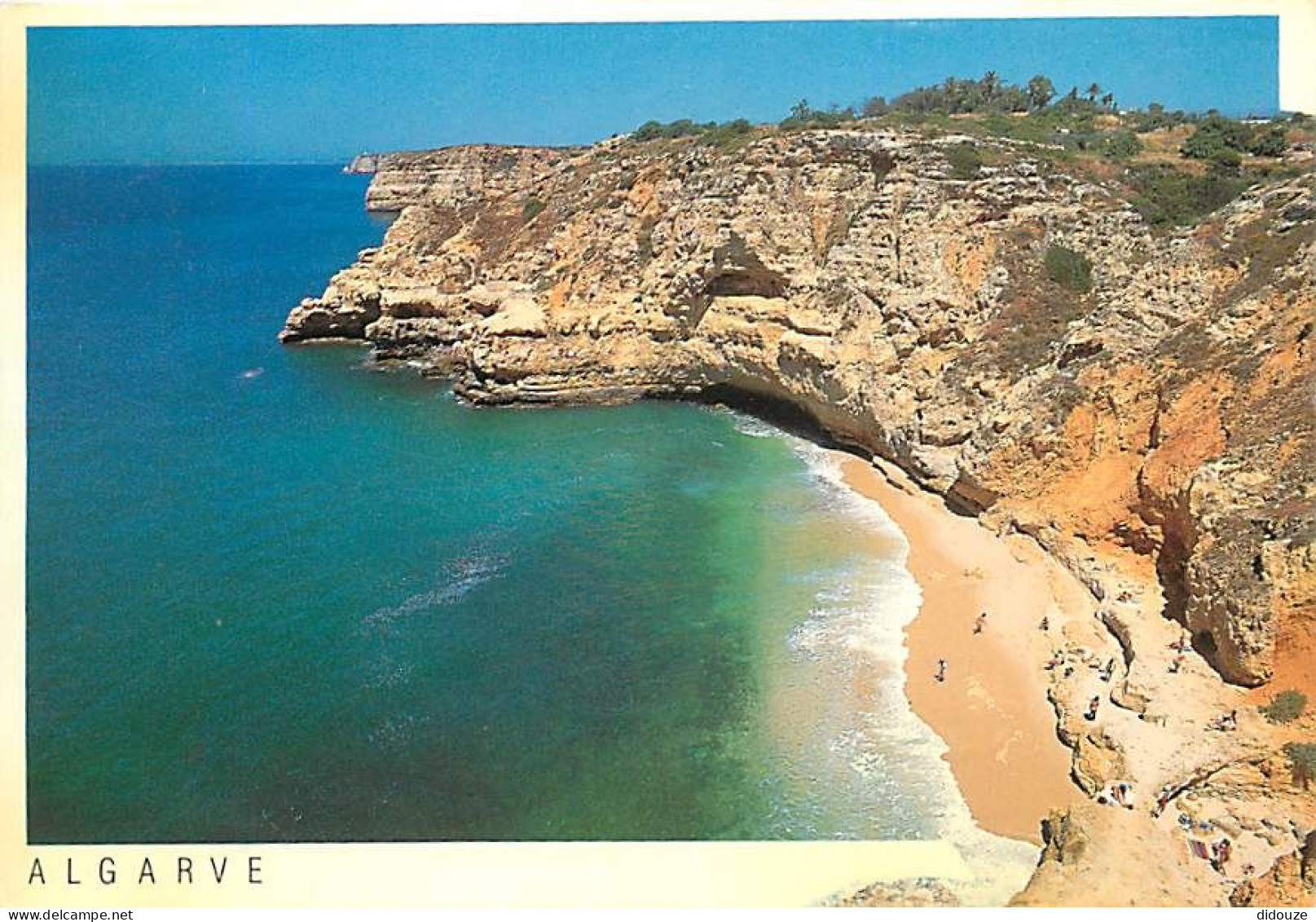 Portugal - Carvoeiro - Plage - Falaises - CPM - Carte Neuve - Voir Scans Recto-Verso - Faro