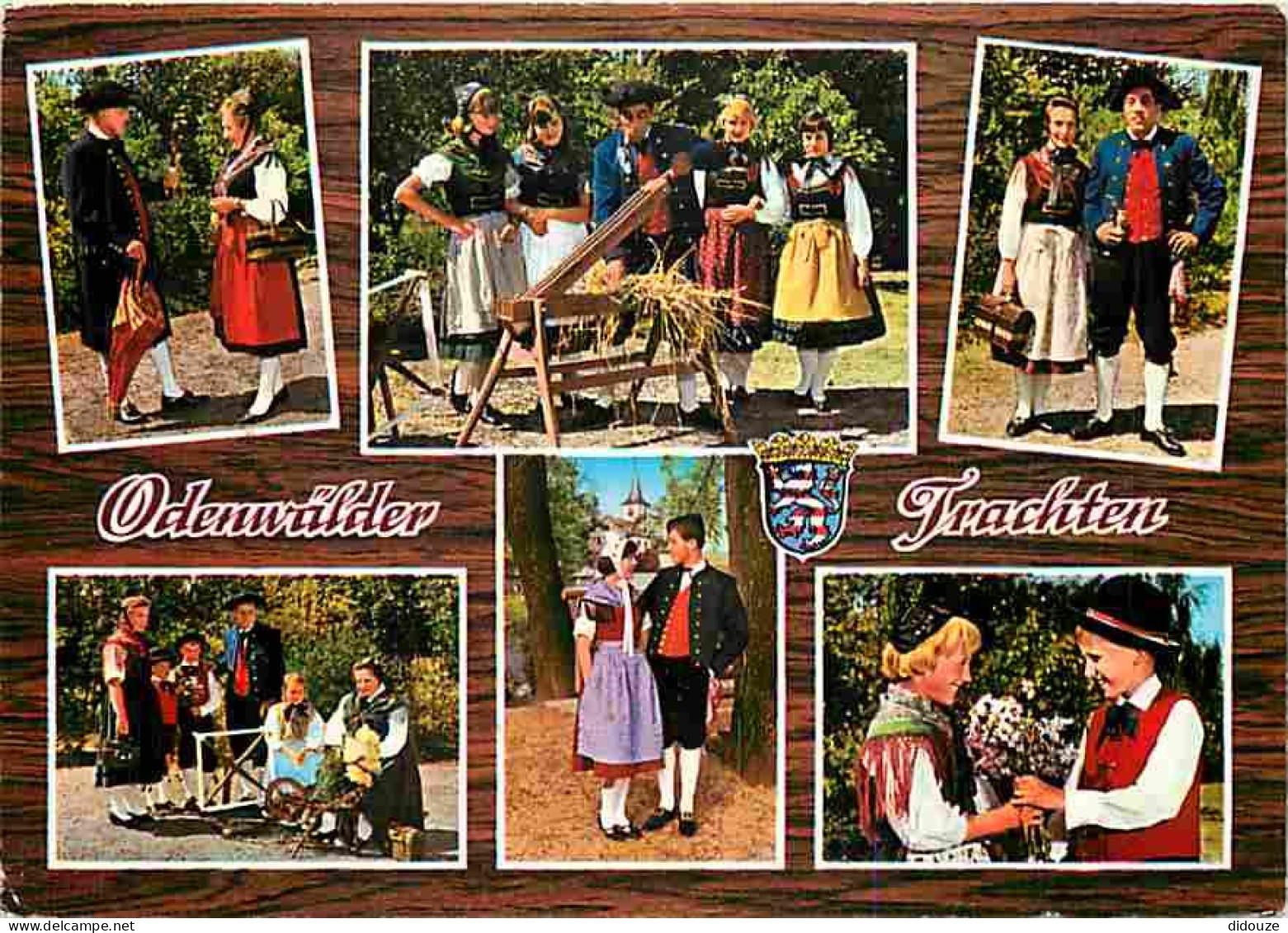 Allemagne - Odenwalder - Multivues - Folklore - CPM - Voir Scans Recto-Verso - Odenwald