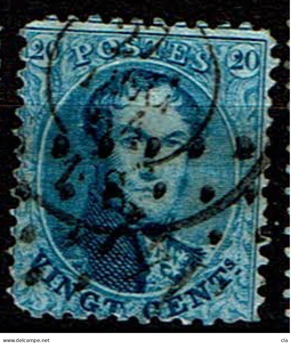 15A  Obl Double Dc Et LP - 1863-1864 Medaillen (13/16)