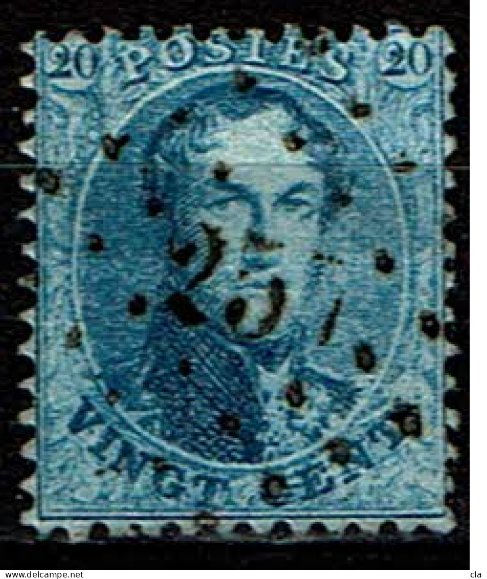 15A  Obl LP 257 Mouscron + 8 - 1863-1864 Medallions (13/16)