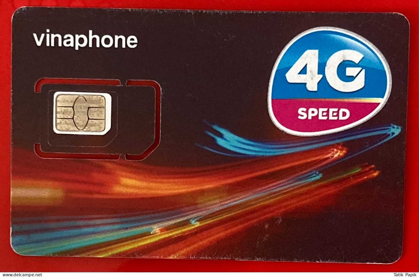 Vietnam GSM SIM Card Vietnam Mobile 2G 3G 4G 5G New Vinaphone QR Code - Vietnam