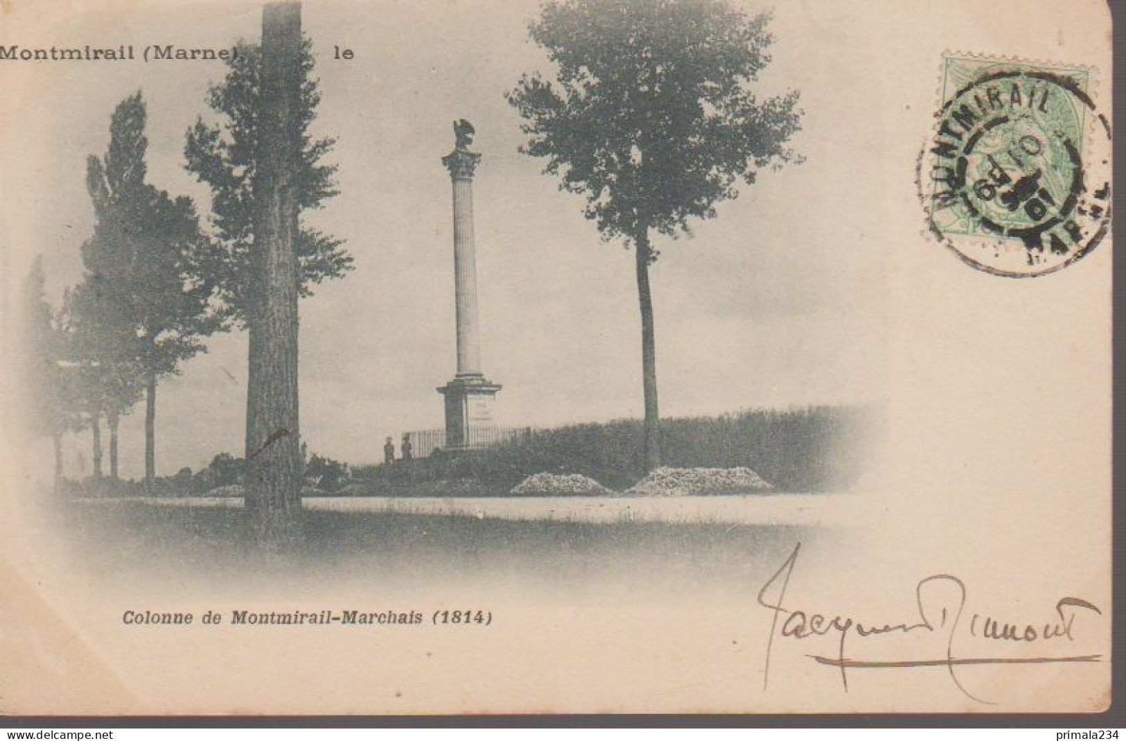 51 - MONTMIRAIL - COLONNE DE MARCHAIS - Montmirail