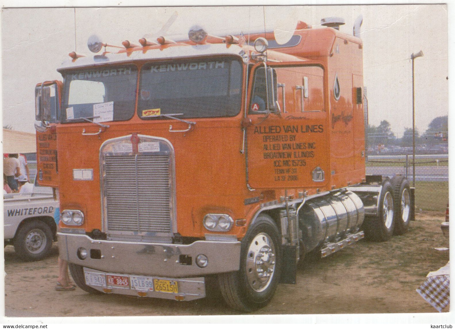 KENWORTH K100 CAB-OVER TRUCK - 'Allied Van Lines, Broadview Illinois', USA - Trucks, Vans &  Lorries