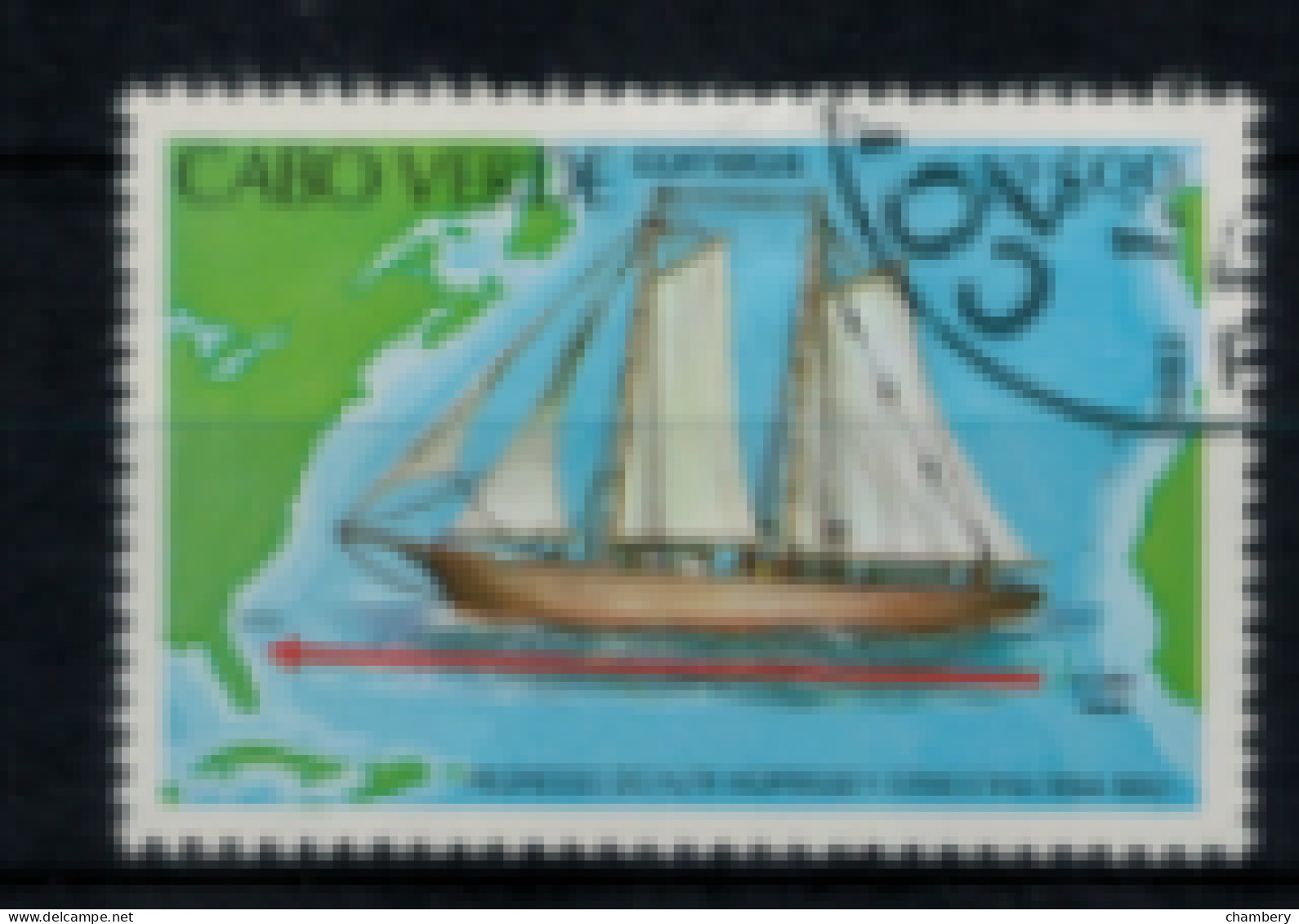 Cap Vert - "Retour Du Bateau "Morrisey Ernestine" - T. Oblitéré N° 461 De 1982 - Kap Verde