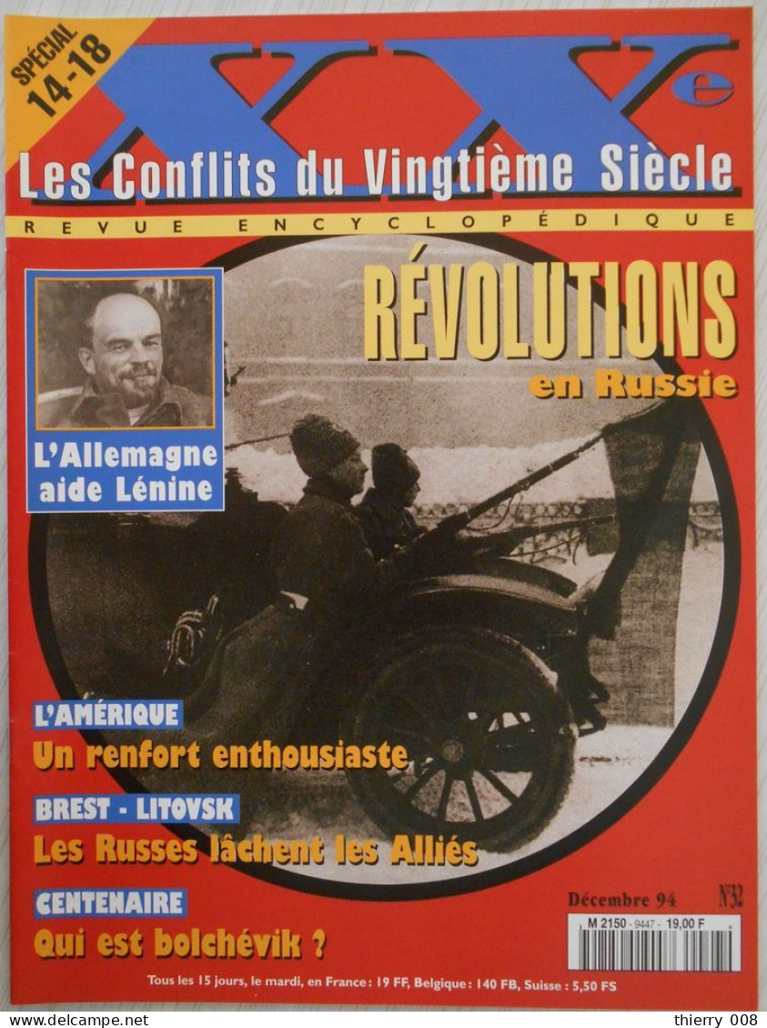 Fascicule  32  Spécial 1914  Les Conflits Du Vingtième Siècle   Révolutions En Russie - History