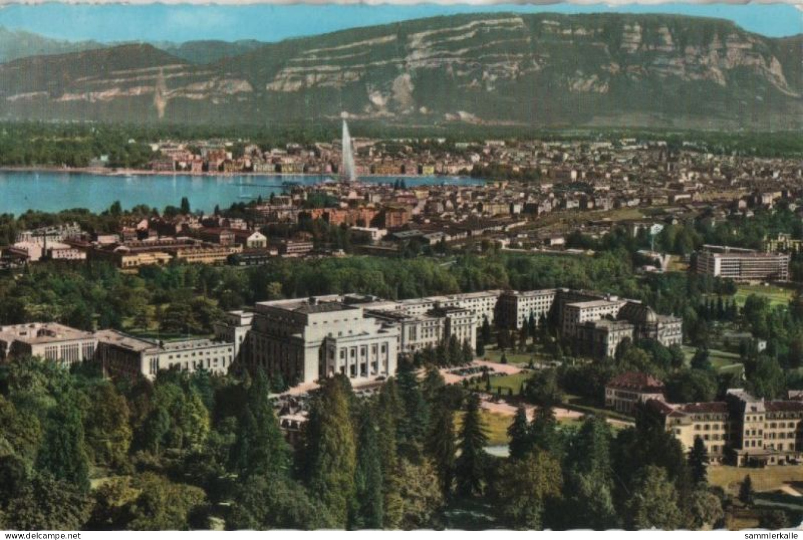 95717 - Genf / Genève - Schweiz - Stadt Vom Luftzeug - Autres & Non Classés