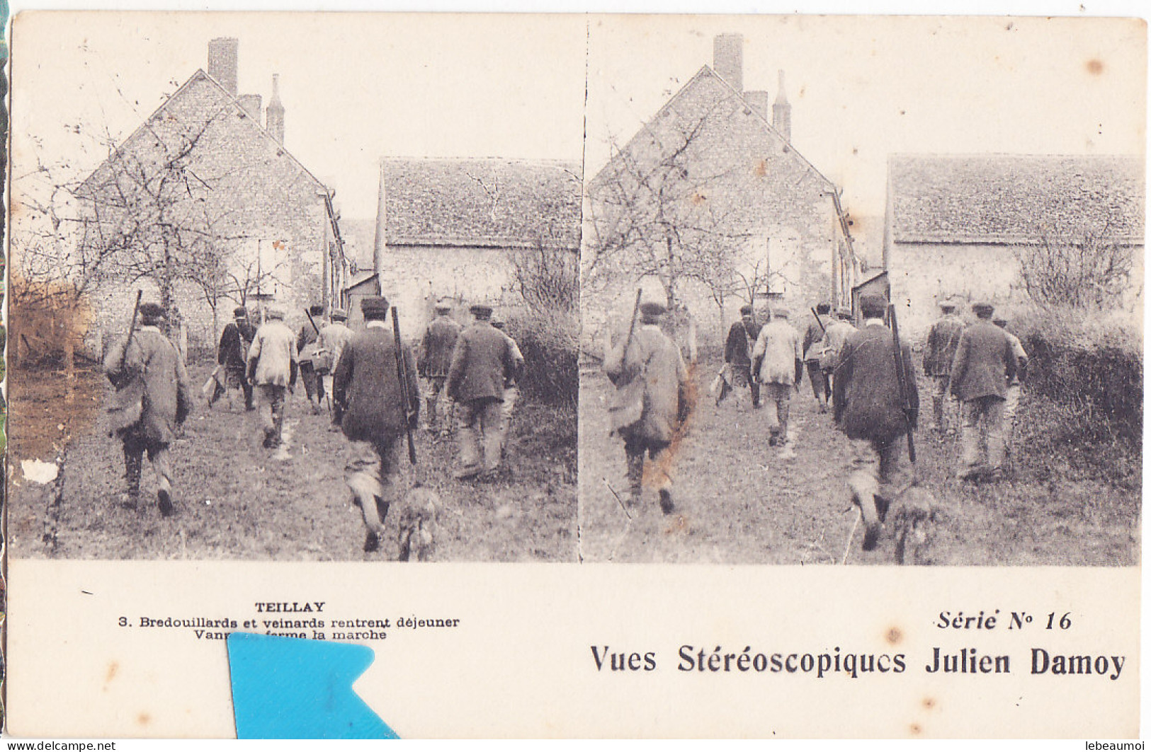 Yhn- 35 I & Vilaine Cpa  TEILLAY - Stereoscope Cards