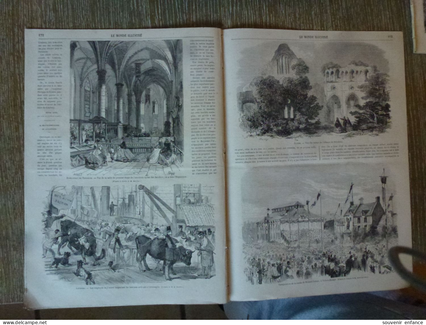 Le Monde Illustré Septembre 1865 Fêtes Navales De Portsmouth Roi De Prusse Bade Villers Bocage - Magazines - Before 1900