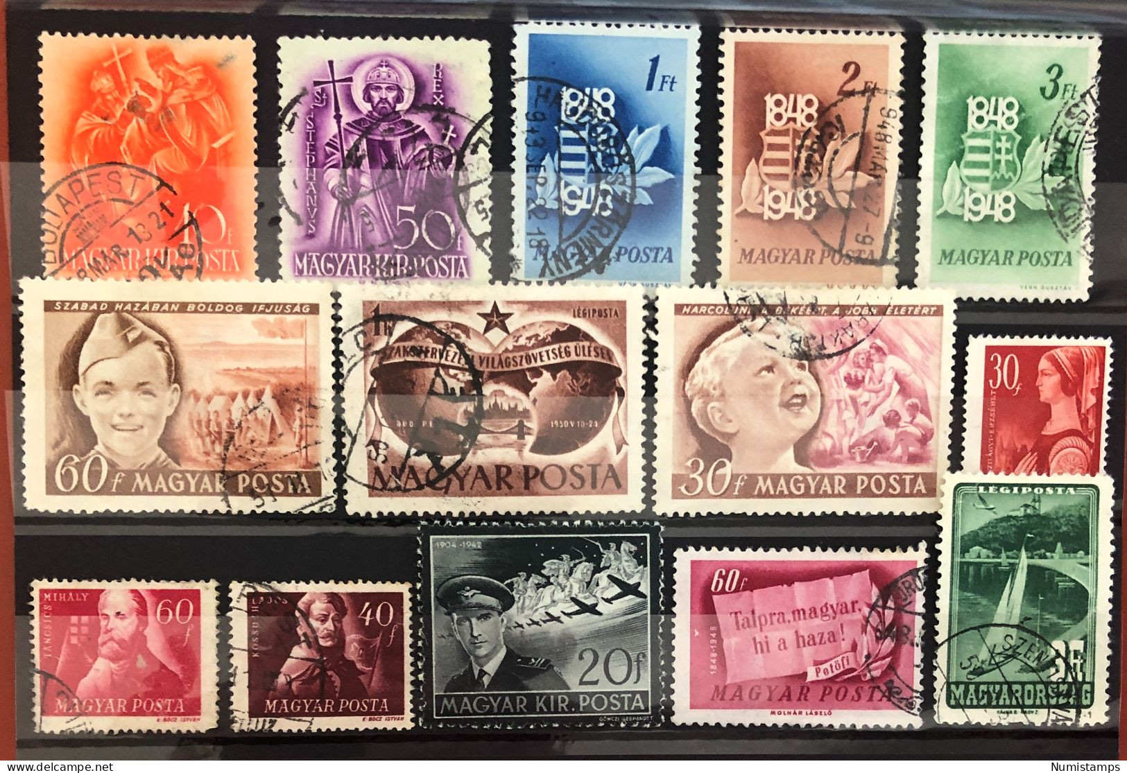 Hungary - 1938 To 1950 - Used Stamps