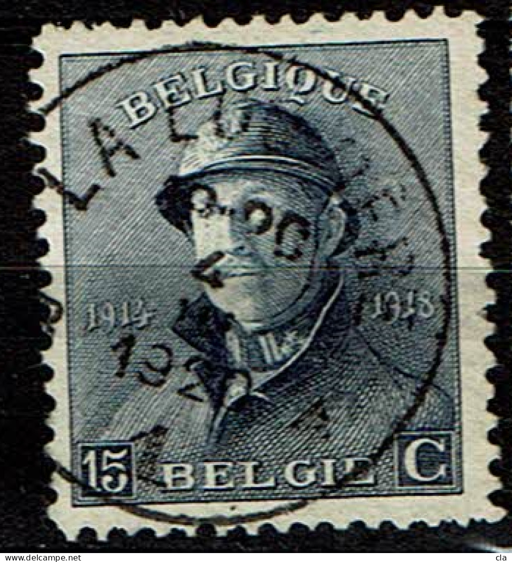 169  Obl  Centrale  La Louvière - 1919-1920 Albert Met Helm