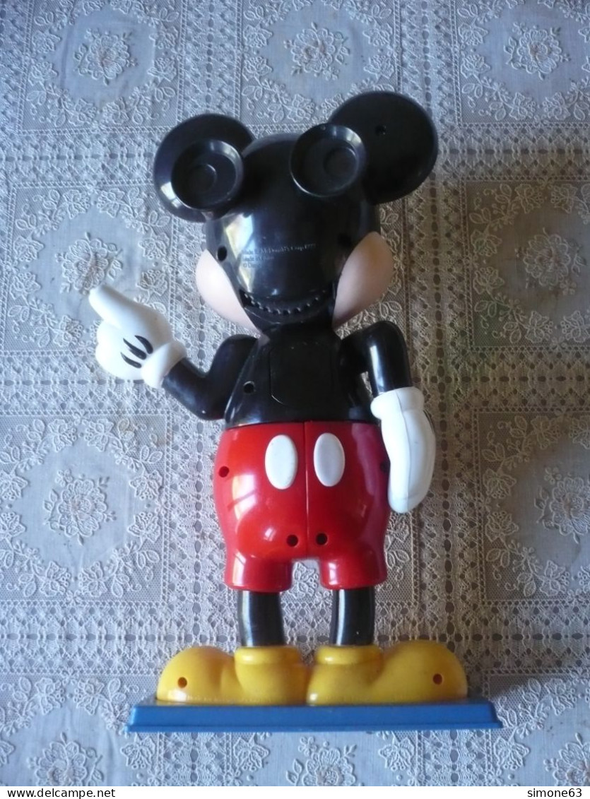 Figurine-30cm-(MICKEY)-happy Meal - Mac Donald's -disneyland Paris 1999- Collector -5 éléments - Vintage 99 - Disney