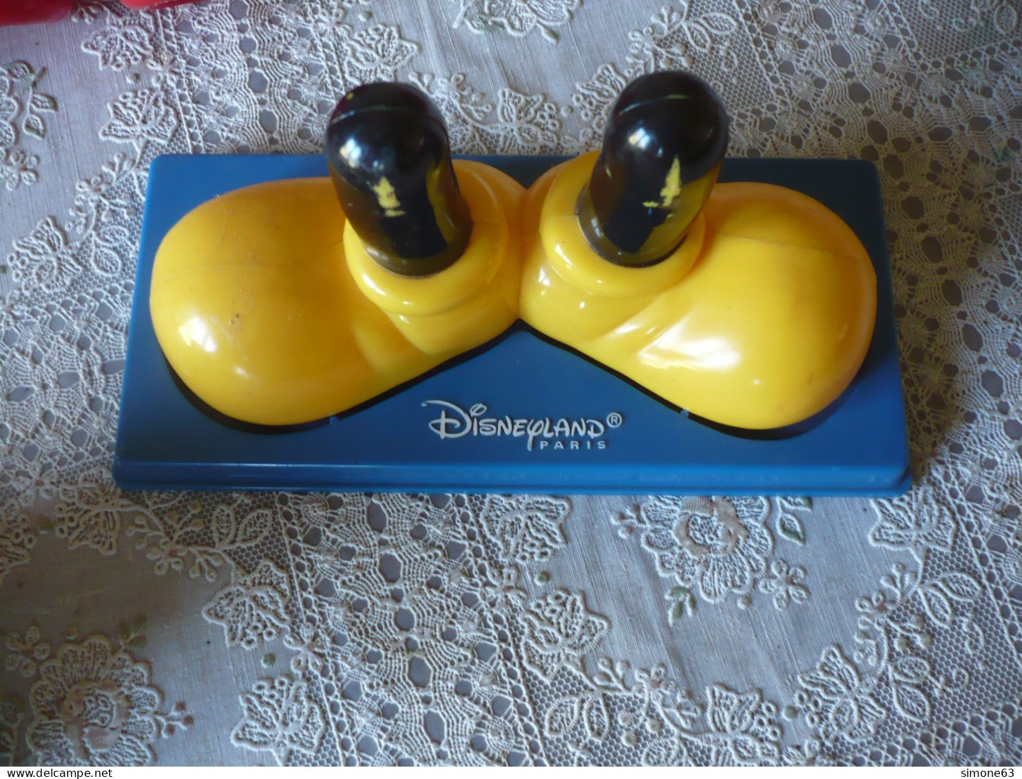 figurine-30cm-(MICKEY)-happy meal - mac donald's -disneyland paris 1999- collector -5 éléments - vintage 99