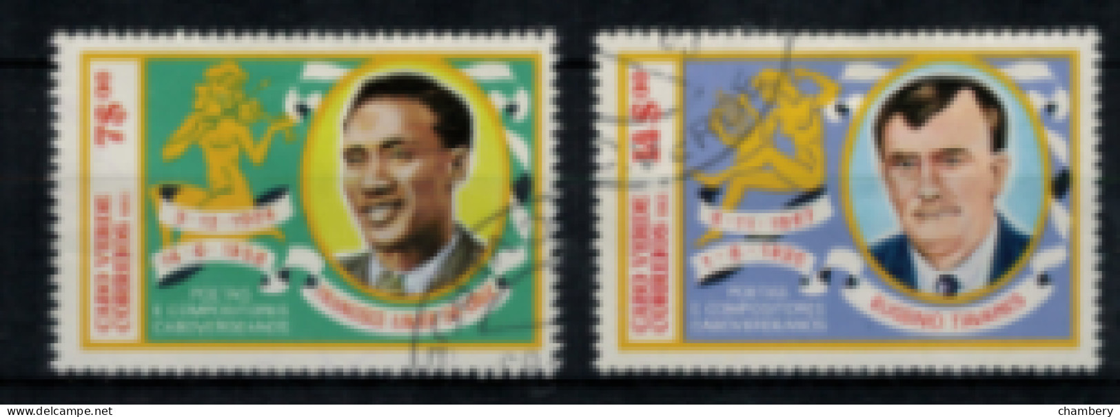 Cap Vert - "Poètes Et Compositeurs Du Cap-Vert" - Série Oblitérée N° 471 à 472 De 1983 - Kap Verde