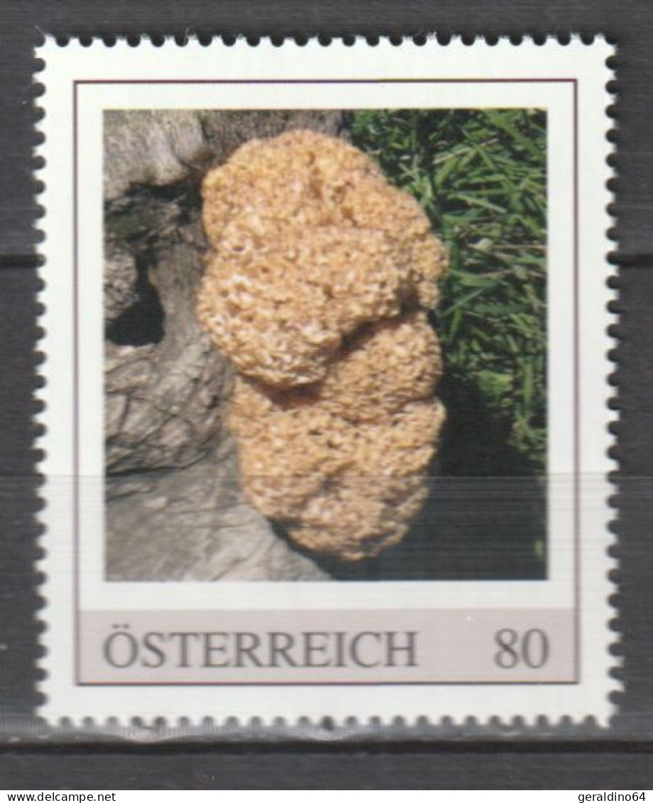 Österreich Personalisierte BM Pilz Schwammerl ** Postfrisch - Timbres Personnalisés