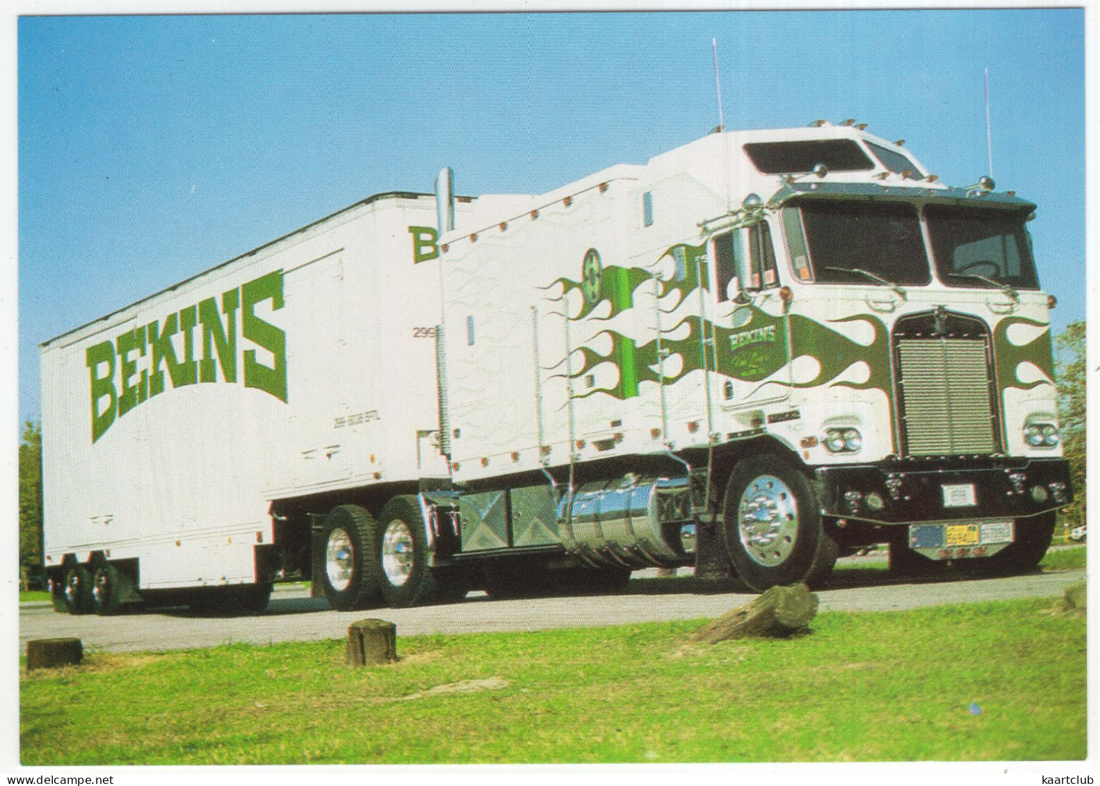 KENWORTH K100 AERODYNE - 'Bekins' - (USA) - Vrachtwagens En LGV