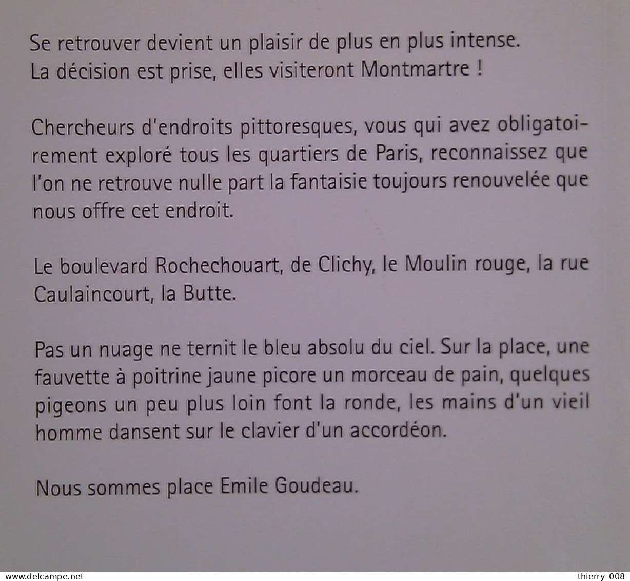 Serge De GRAAF  Les Regards Des Autres à Montmartre - Tourisme