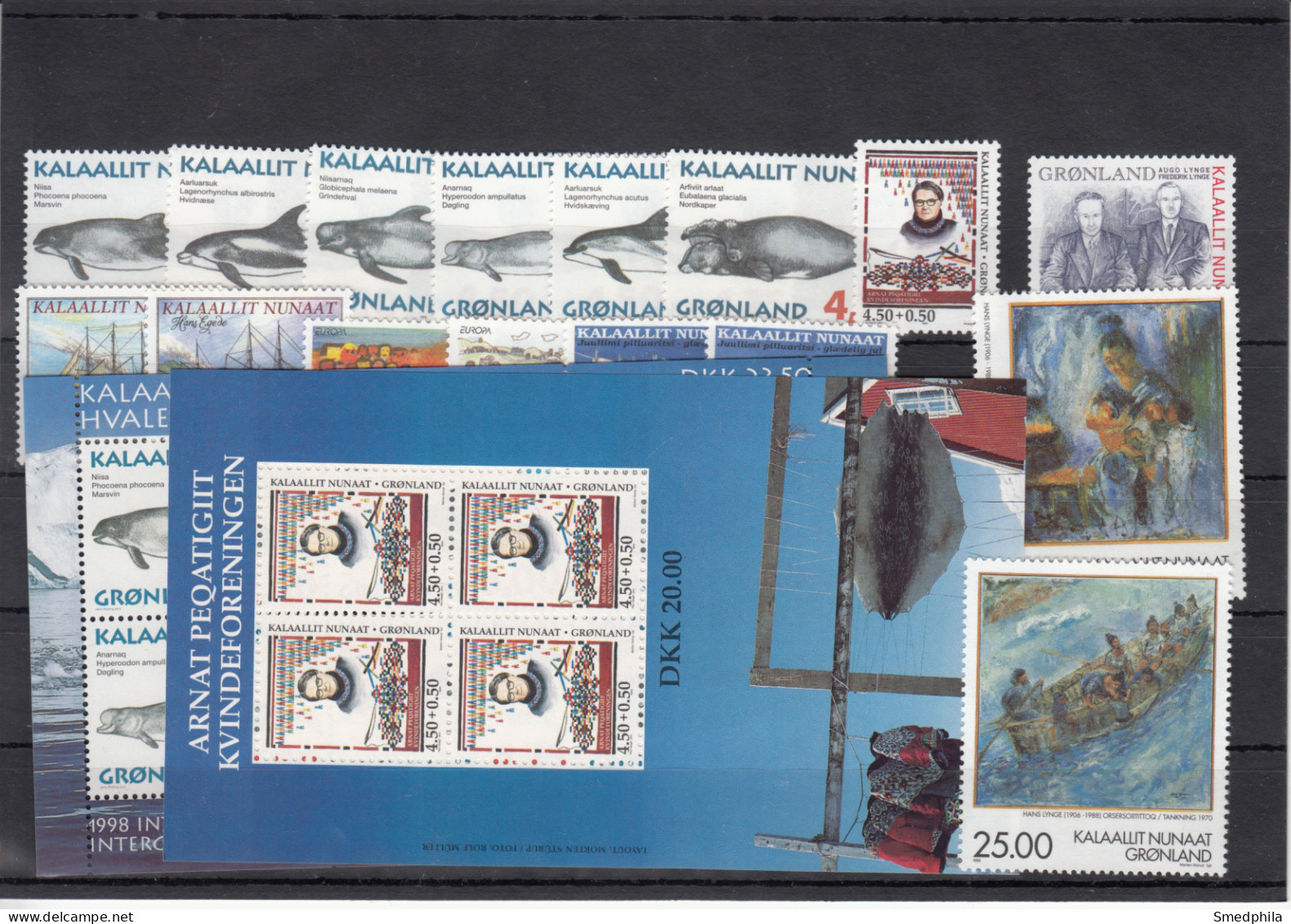 Greenland 1998 - Full Year MNH ** - Années Complètes