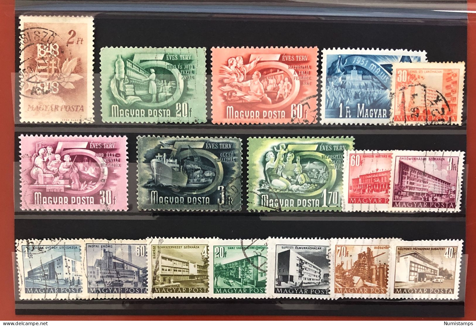 Hungary - 1948 To 1952 - Oblitérés