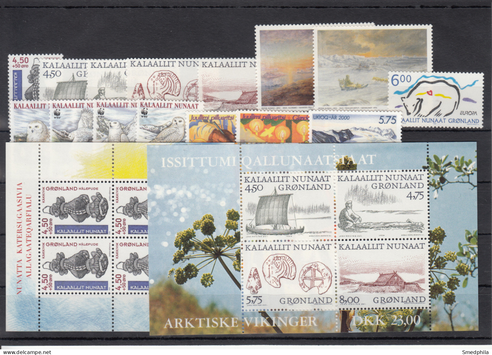 Greenland 1999 - Full Year MNH ** - Annate Complete