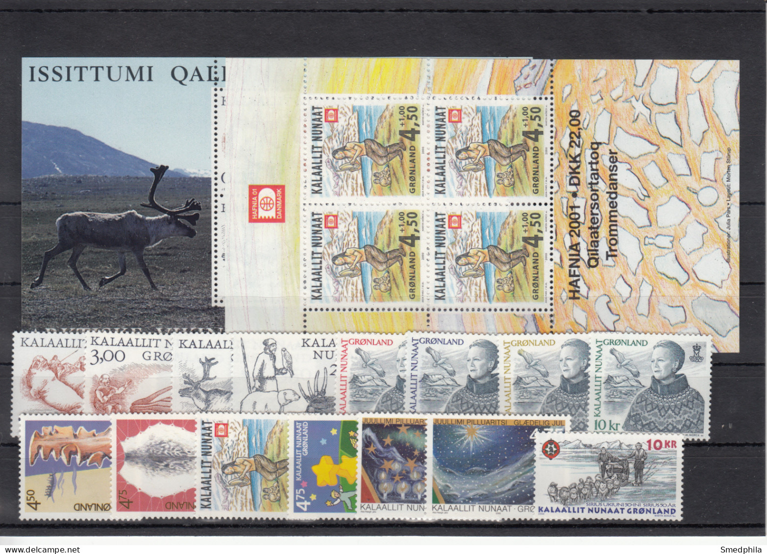 Greenland 2000 - Full Year MNH ** - Années Complètes
