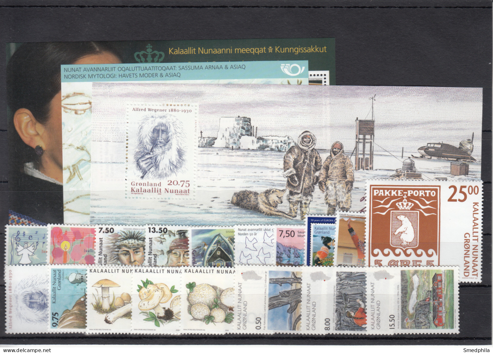 Greenland 2006 - Full Year MNH ** Excluding Self-Adhesive Stamps - Años Completos