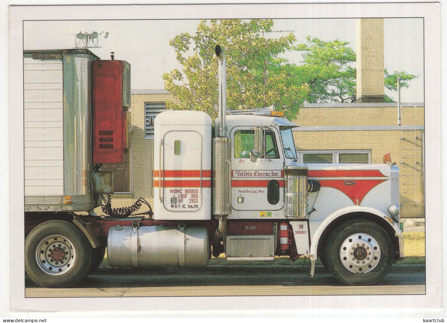 PETERBILT TRUCK - Tolibia Cheese Inc. - (CA., USA) - Camions & Poids Lourds