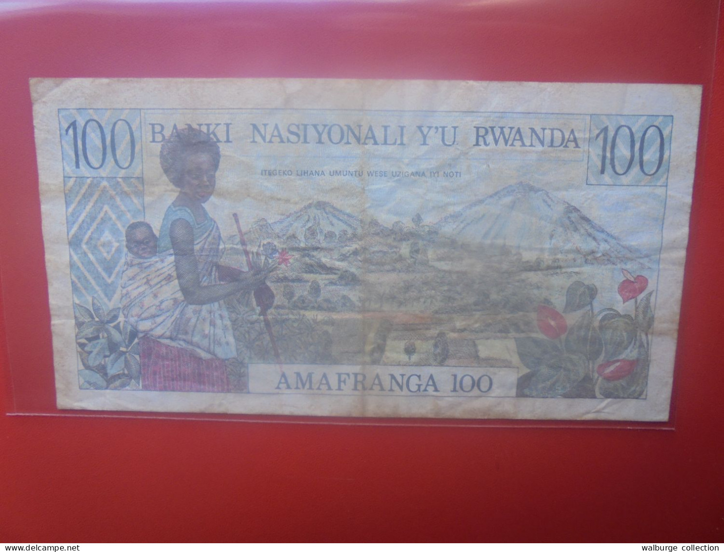 RWANDA 100 Francs 1978 Circuler (B.33) - Rwanda