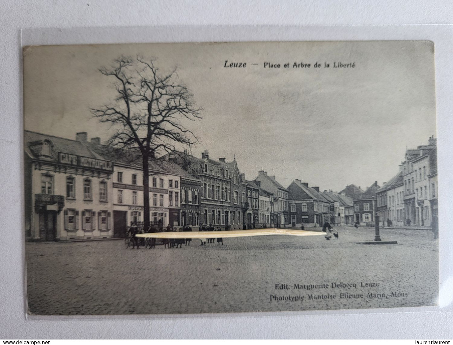 LEUZE - Place Et Arbre De La Liberté 1914 - Leuze-en-Hainaut
