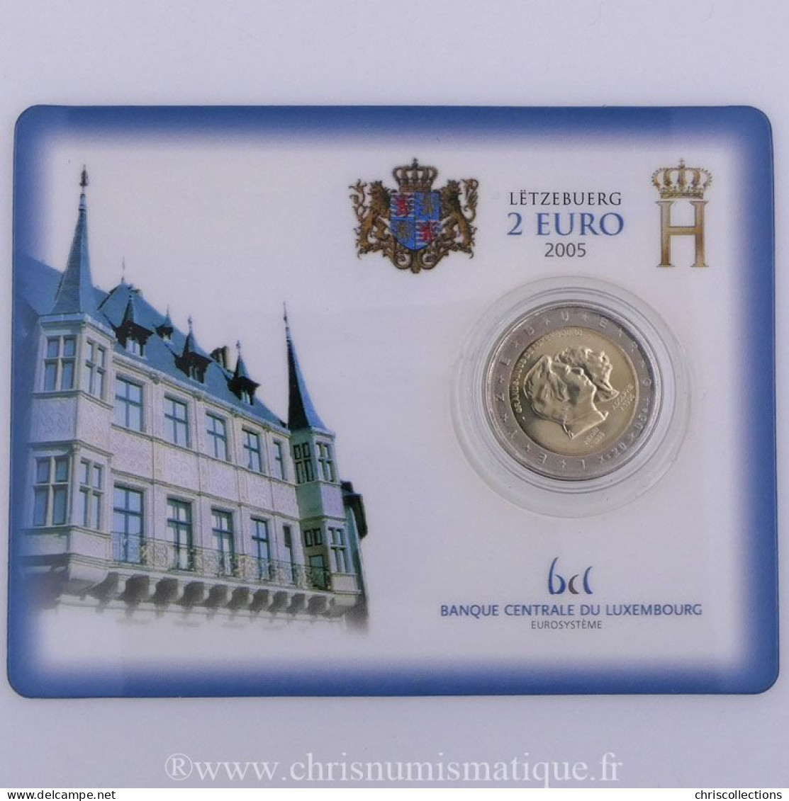 Euro, Luxembourg, 2 Euro 2005 BU  - Luxemburgo