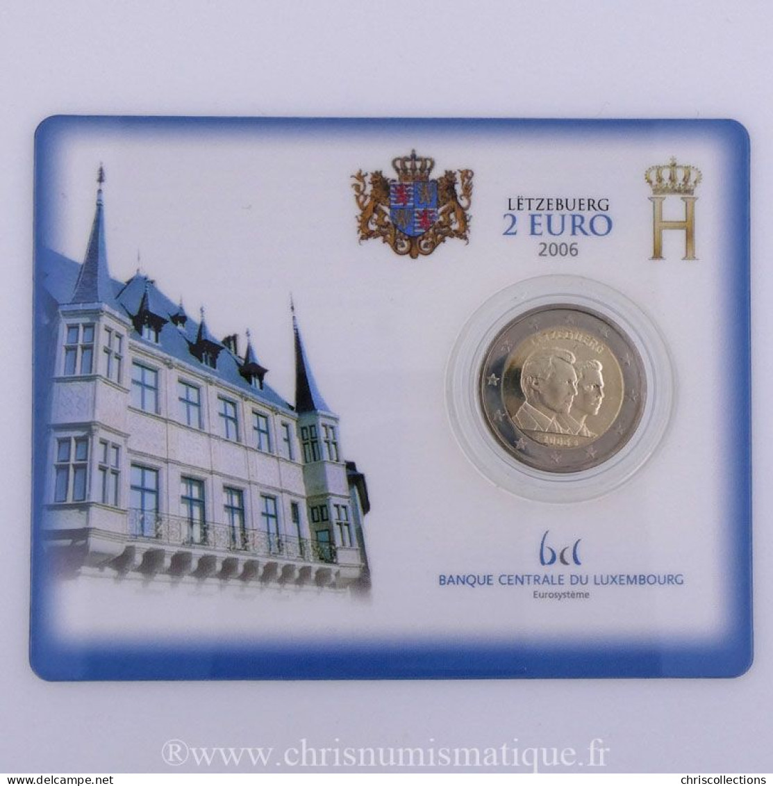 Euro, Luxembourg, 2 Euro 2006 BU  - Luxemburg