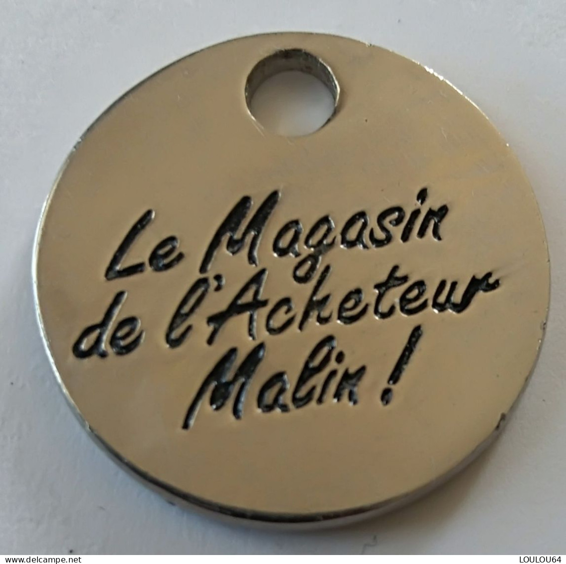 Jeton De Caddie - MDA - ELECTROMENAGER - Le Magasin De L'Acheteur Malin ! - En Métal - (1) - - Moneda Carro