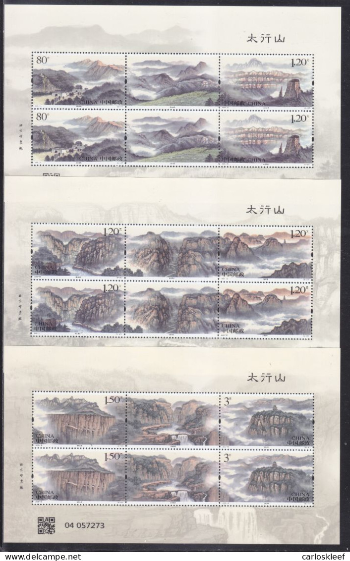 CHINA 2022 (2023-16)  Michel Vellen KB - Mint Never Hinged - Neuf Sans Charniere - Unused Stamps