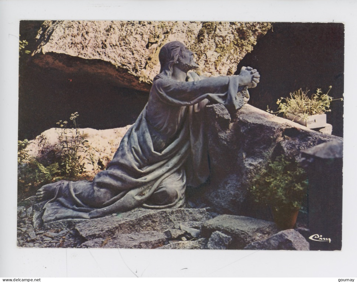 Noiretable Pèlerinage De Notre Dame De L'Hermitage - Le Christ à L'agonie (Sculpteur Jules-Aurèle Lhomeau) Cp Vierge 089 - Noiretable