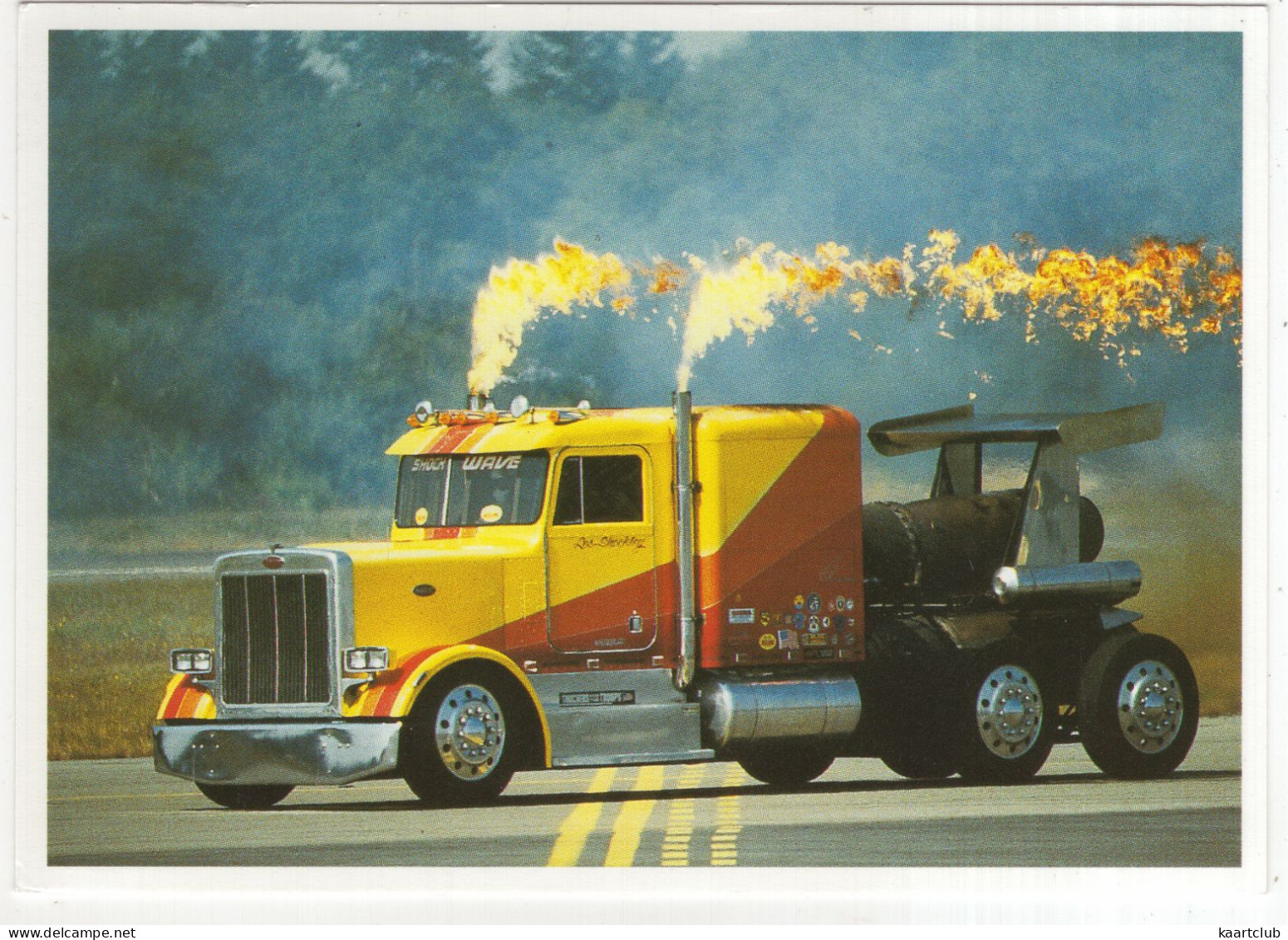 PETERBILT 359 'SHOCKWAVE' JET TRUCK  - (USA) - Camions & Poids Lourds