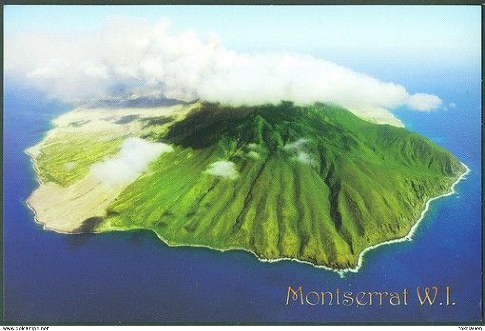 Montserrat Island West Indies Caribbean Sea Caribic Antilles Volcano - Altri & Non Classificati