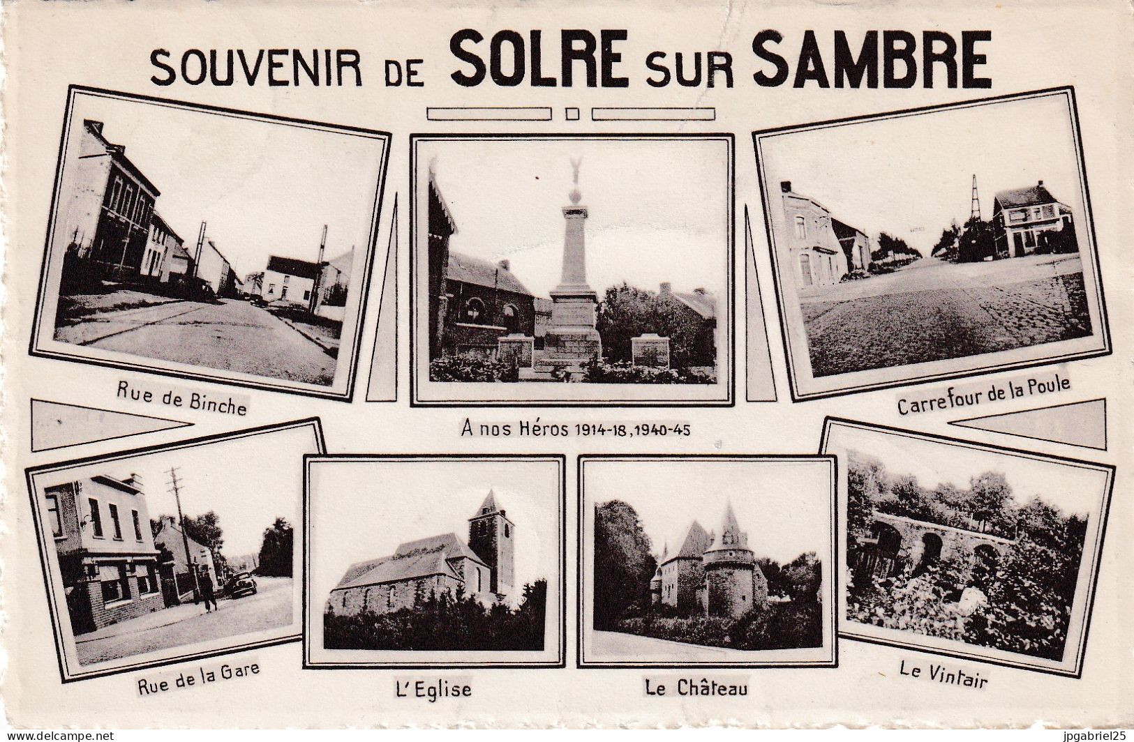 LAP Souvenir De Solre Sur Sambre - Greetings From...