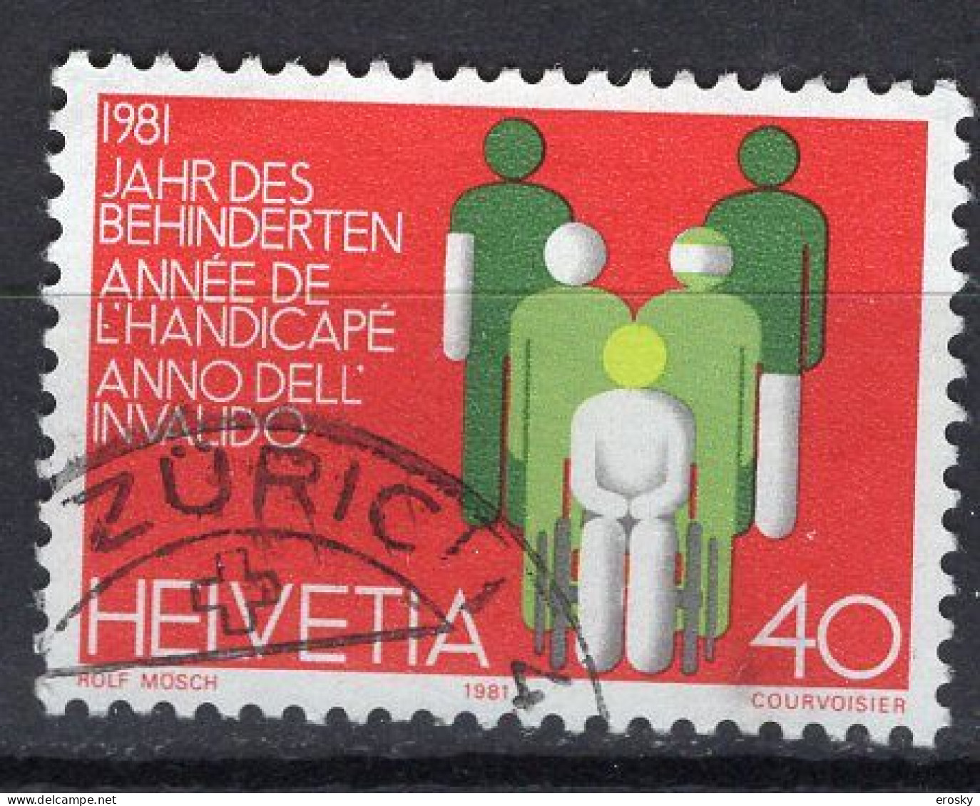 T2384 - SUISSE SWITZERLAND Yv N°1122 - Gebraucht