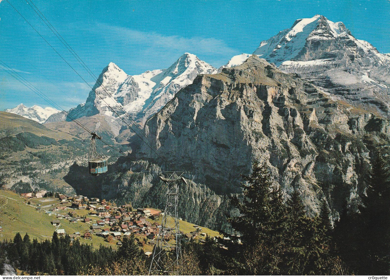 # SUISSE - MÜRREN / PANORAMAS - PIZ GLORIA SCHILTHORNGIPFEL 2970 M (lot De 6 CP) - Mürren