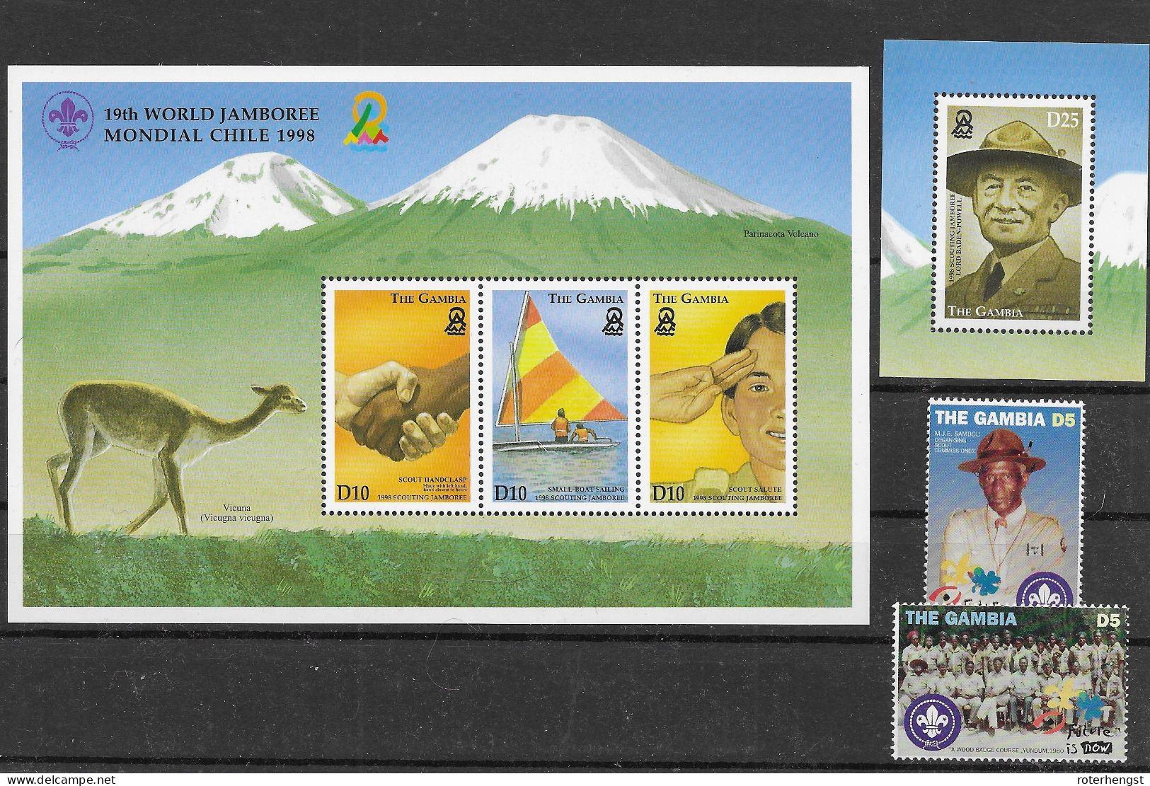 Gambia Sheets And Sets Scouts Mnh ** 1998 And After - Gambia (1965-...)