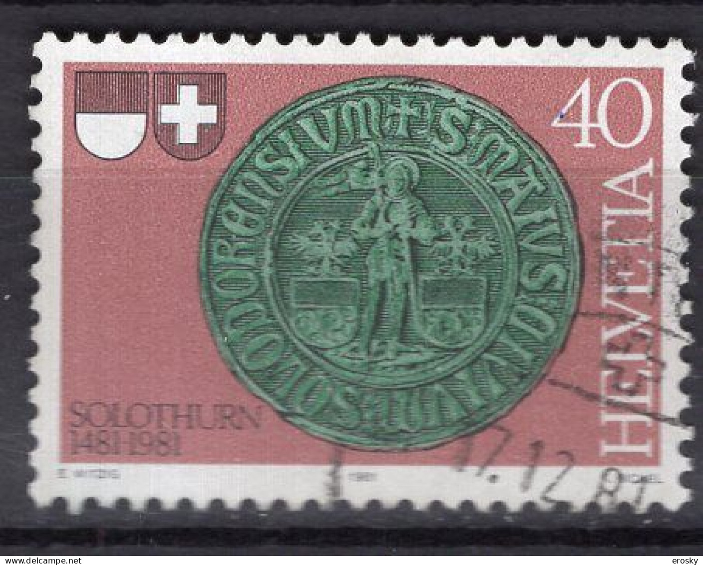 T2389 - SUISSE SWITZERLAND Yv N°1133 - Gebraucht