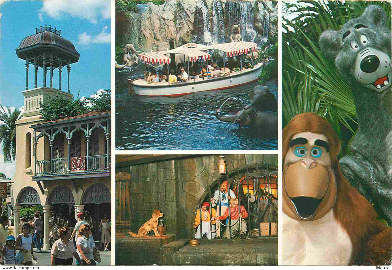 Parc D'Attractions - Walt Disney World Orlando - Adventureland - Multivues - CPM - Voir Scans Recto-Verso - Disneyworld